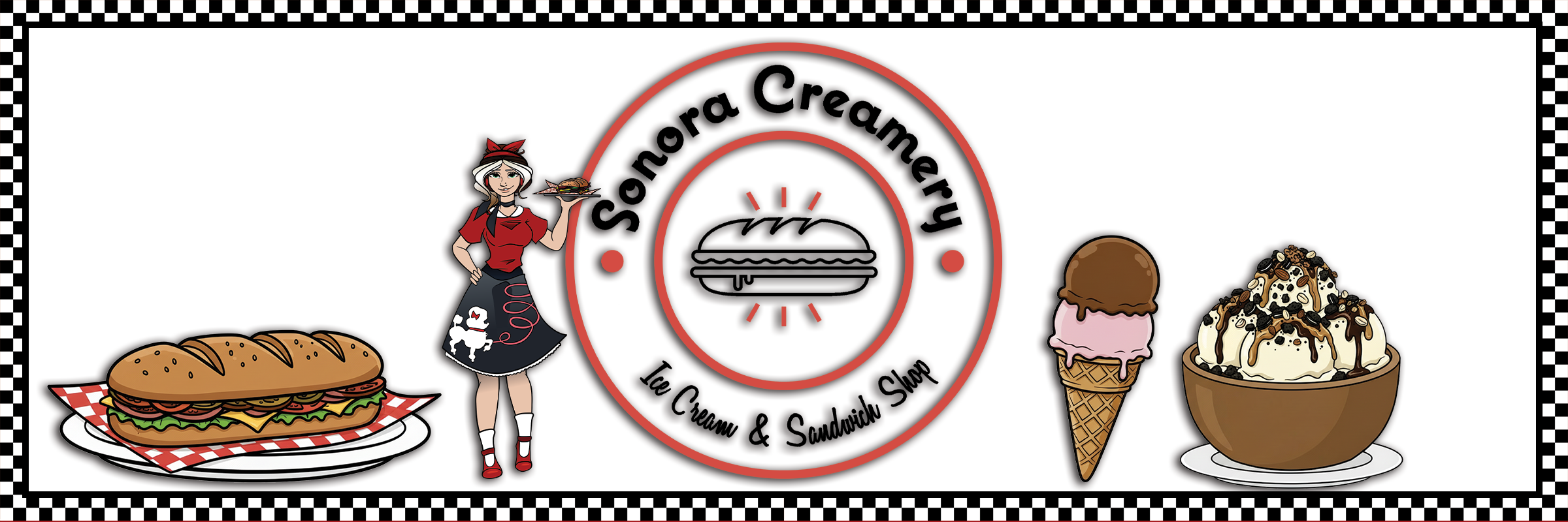 Sonora Creamery Menu